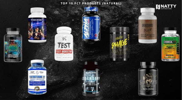 Top 10 Best Natural PCT (Post-Cycle Therapy) Products - Natty Superstore