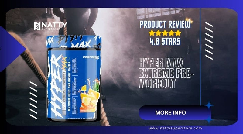 Review: HyperMax-3D Extreme Pre-Workout by Performax Labs - Natty Superstore