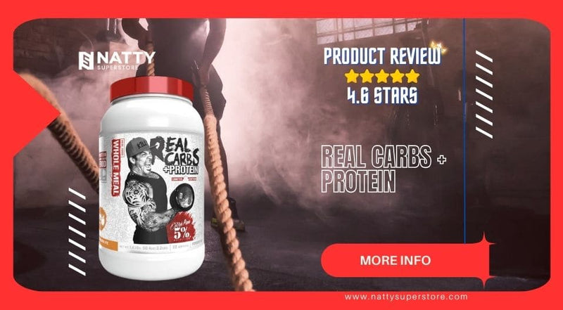 Review of REAL CARBS + PROTEIN by 5% Nutrition - Natty Superstore