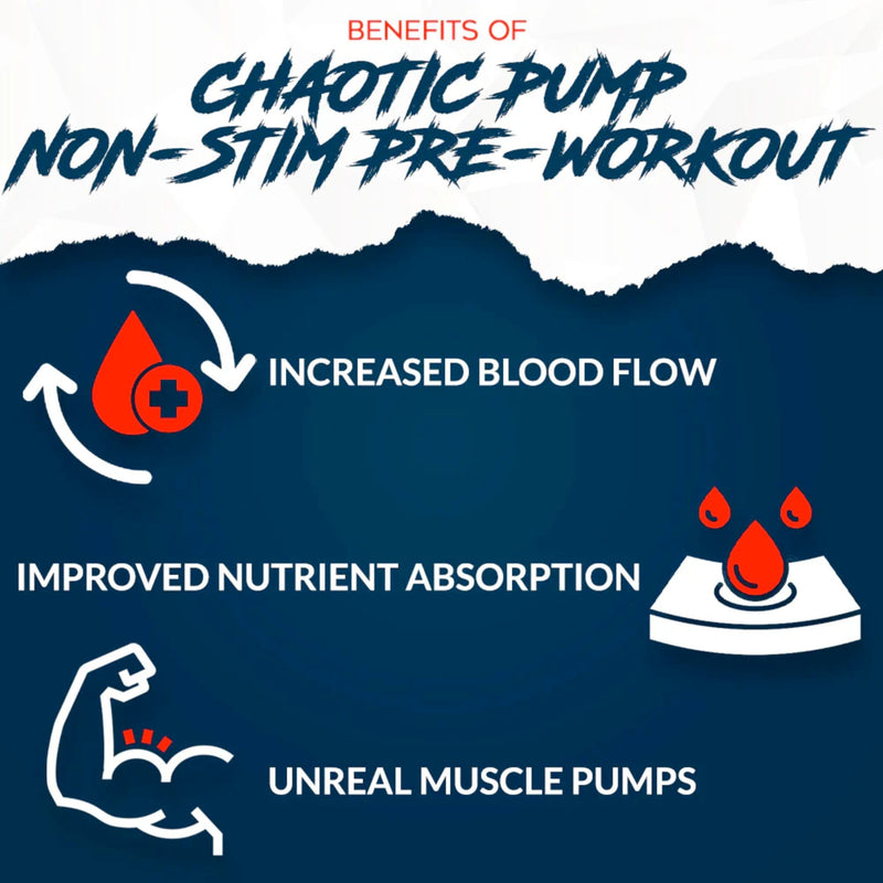 chaotic pump blue razz benefits