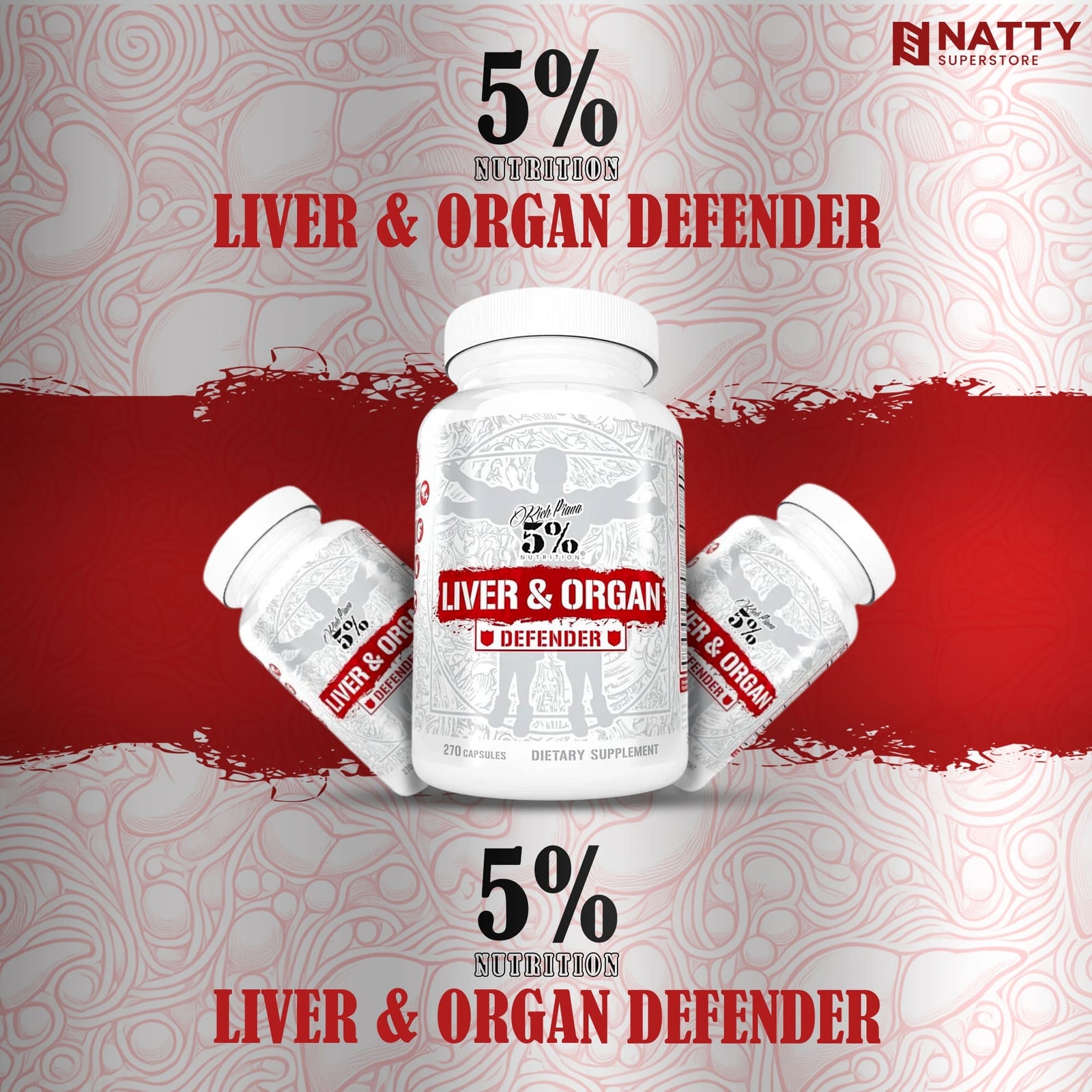 5% Nutrition Liver and Organ Defender - Natty Superstore