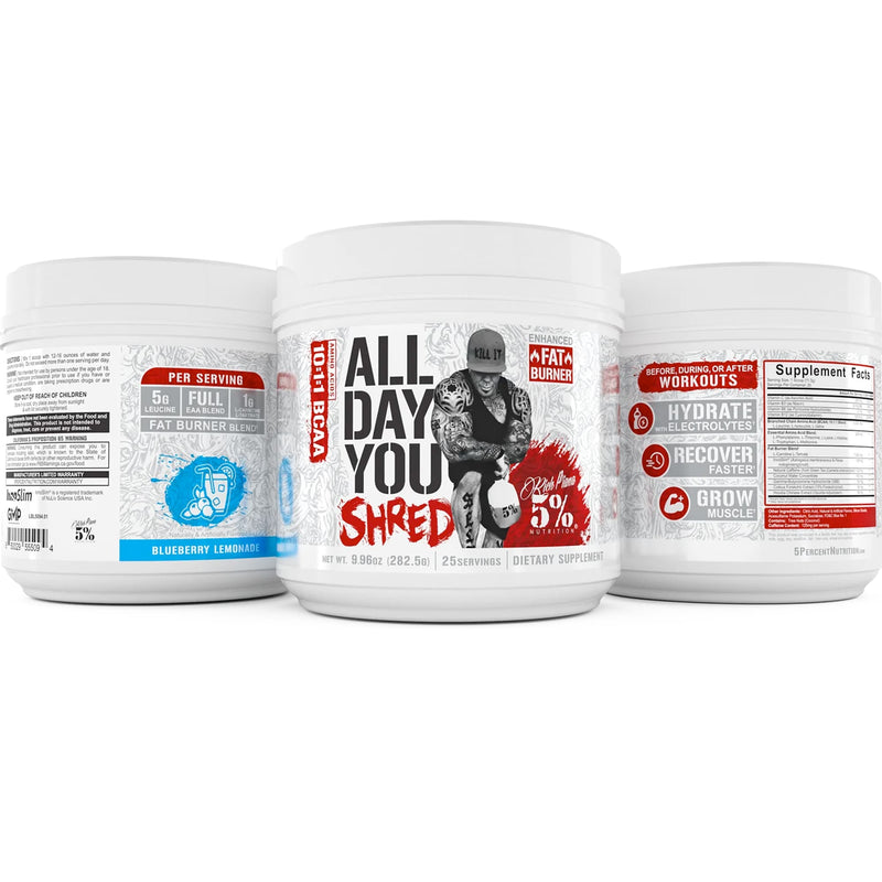 All Day You Shred by 5% Nutrition - Natty Superstore