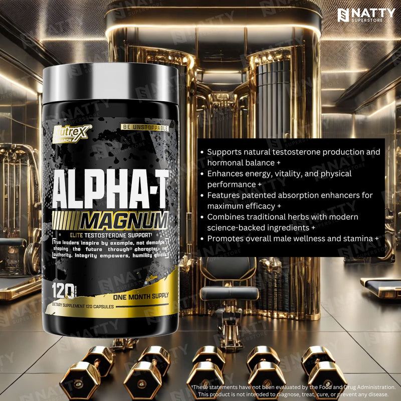 Alpha - T Magnum by Nutrex Research - Natty Superstore