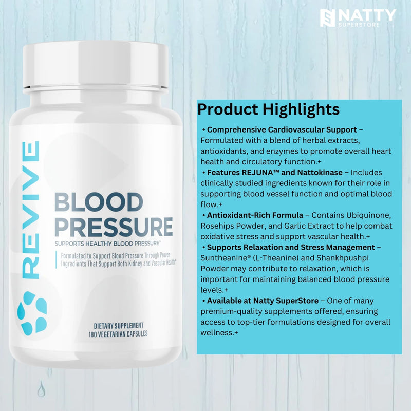 Blood Pressure by Revive MD - Natty Superstore