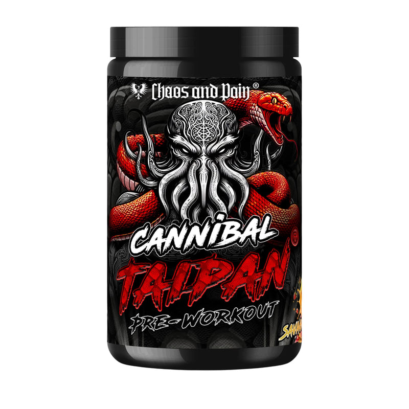 Cannibal Taipan Pre - Workout by Chaos and Pain - Natty Superstore