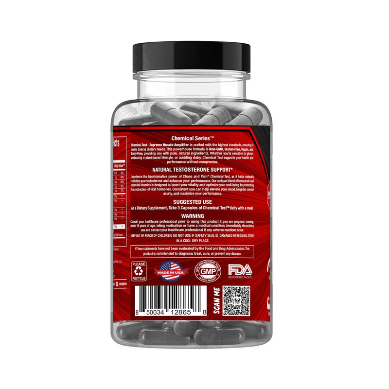 Chemical Test - Supreme Muscle Amplifier - Natty Superstore