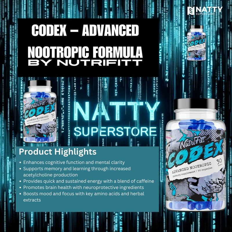 Codex - Advanced Nootropic Formula - Natty Superstore