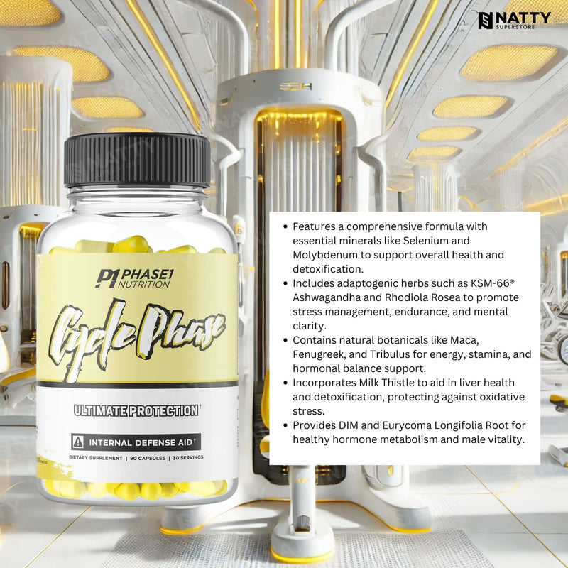 Cycle Phase by Phase 1 Nutrition - Natty Superstore