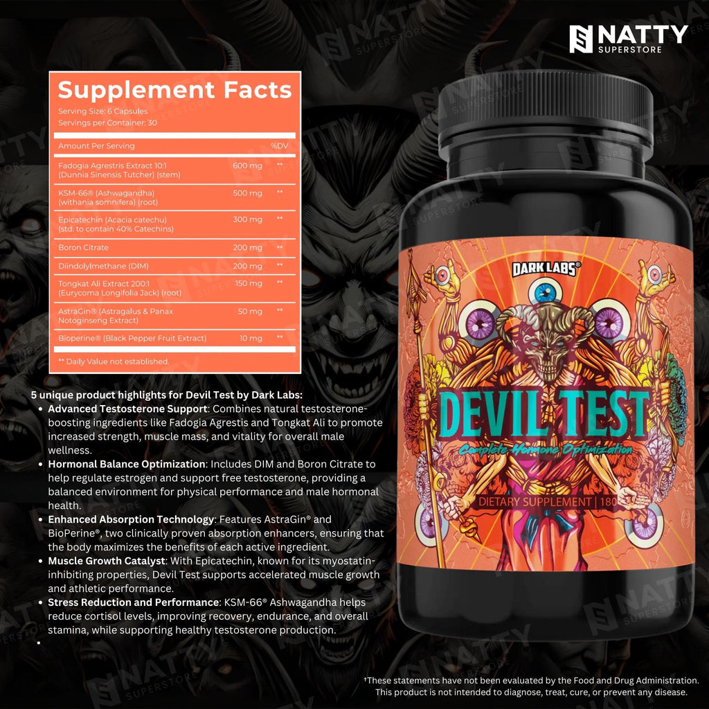 Devil Case Test Devil Test by Dark Labs - Natty Superstore