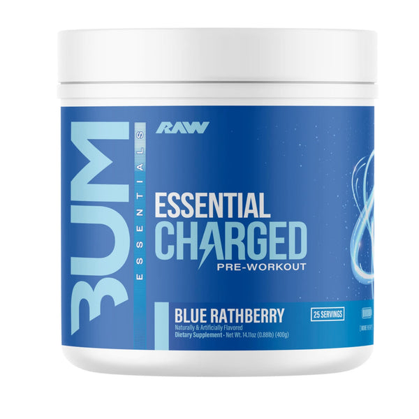 Essential Charged Pre - Workout by Raw Nutrition - Natty Superstore