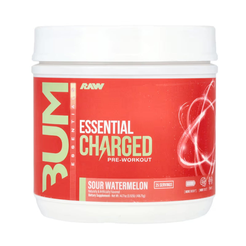 Essential Charged Pre - Workout by Raw Nutrition - Natty Superstore