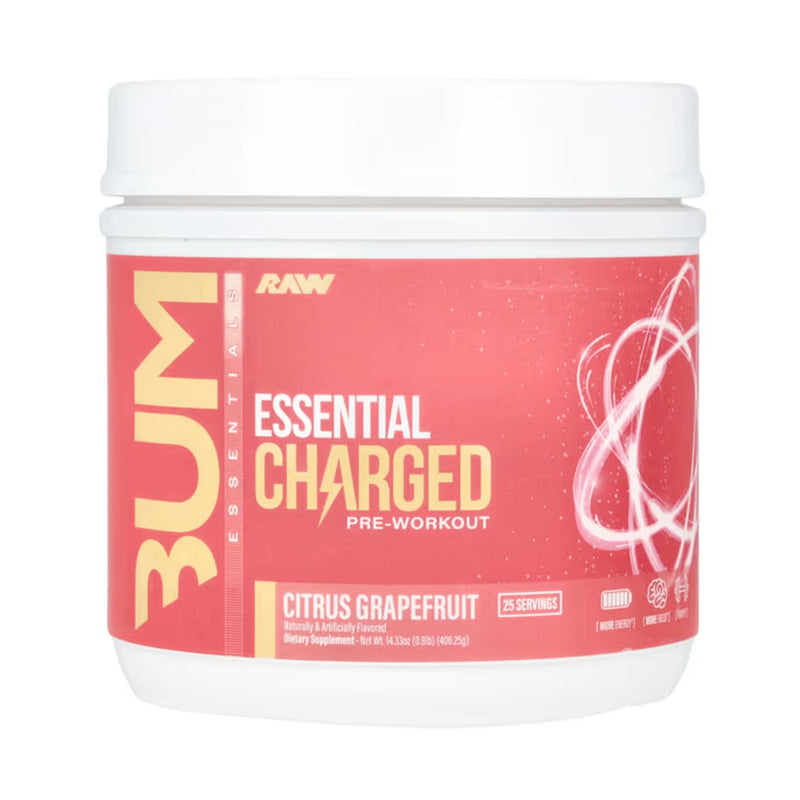 Essential Charged Pre - Workout by Raw Nutrition - Natty Superstore