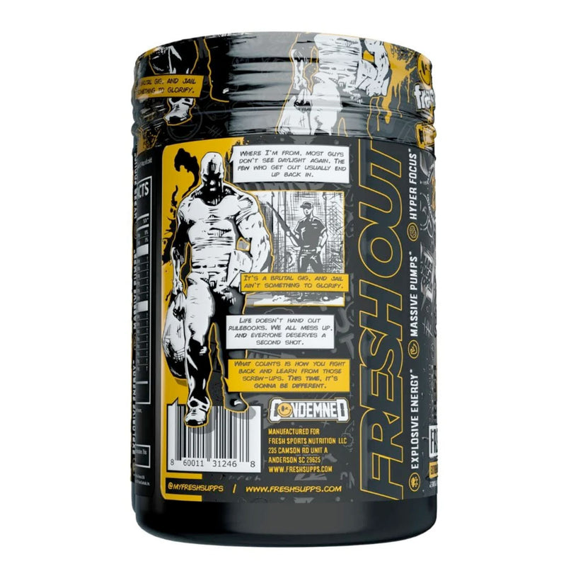 Fresh Out PRE - Collab Pre - Workout - Natty Superstore