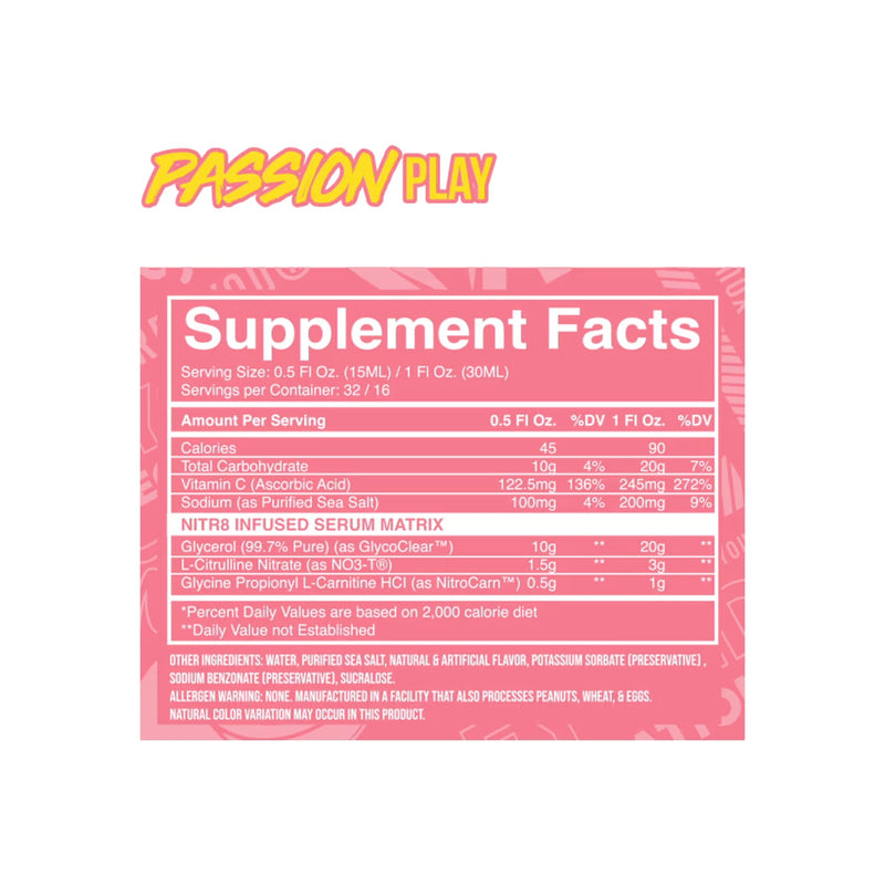 FSU Nitrum Non - Stim Pre - Workout - Natty Superstore