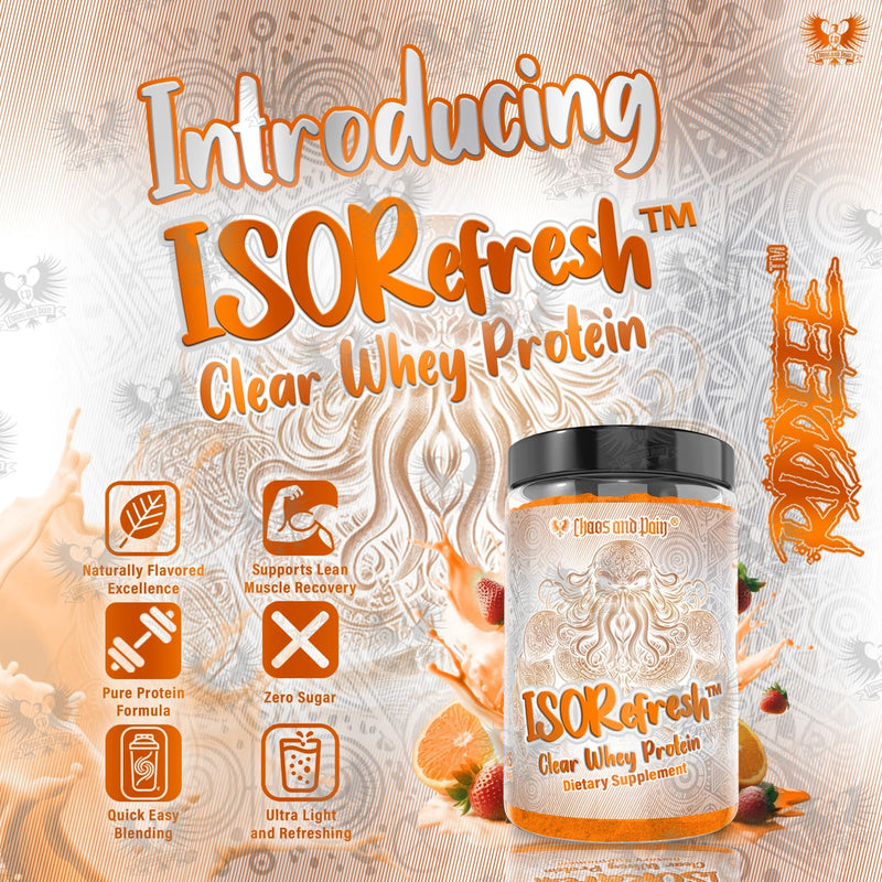 ISORefresh Clear Whey Protein by Chaos and Pain - Natty Superstore