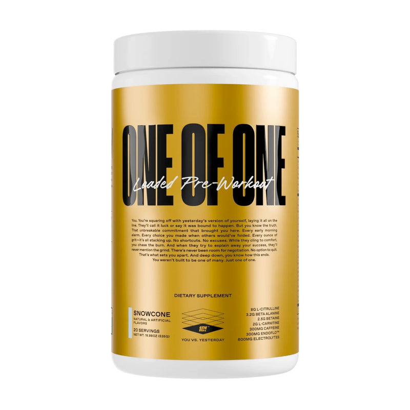 Loaded Pre - Workout by One of One - Natty Superstore