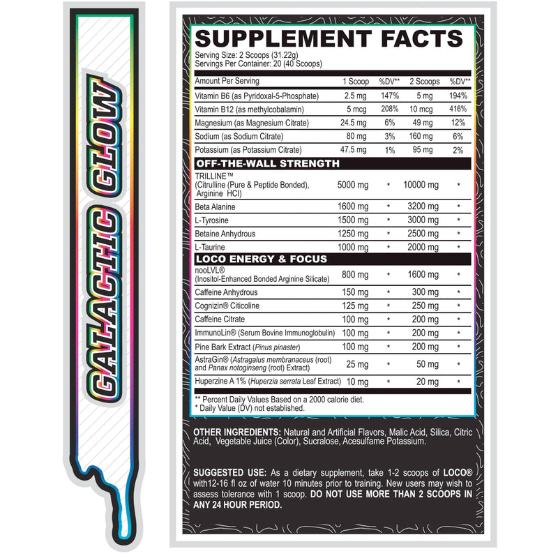 LOCO Pre - Workout by MyoBlox - Natty Superstore