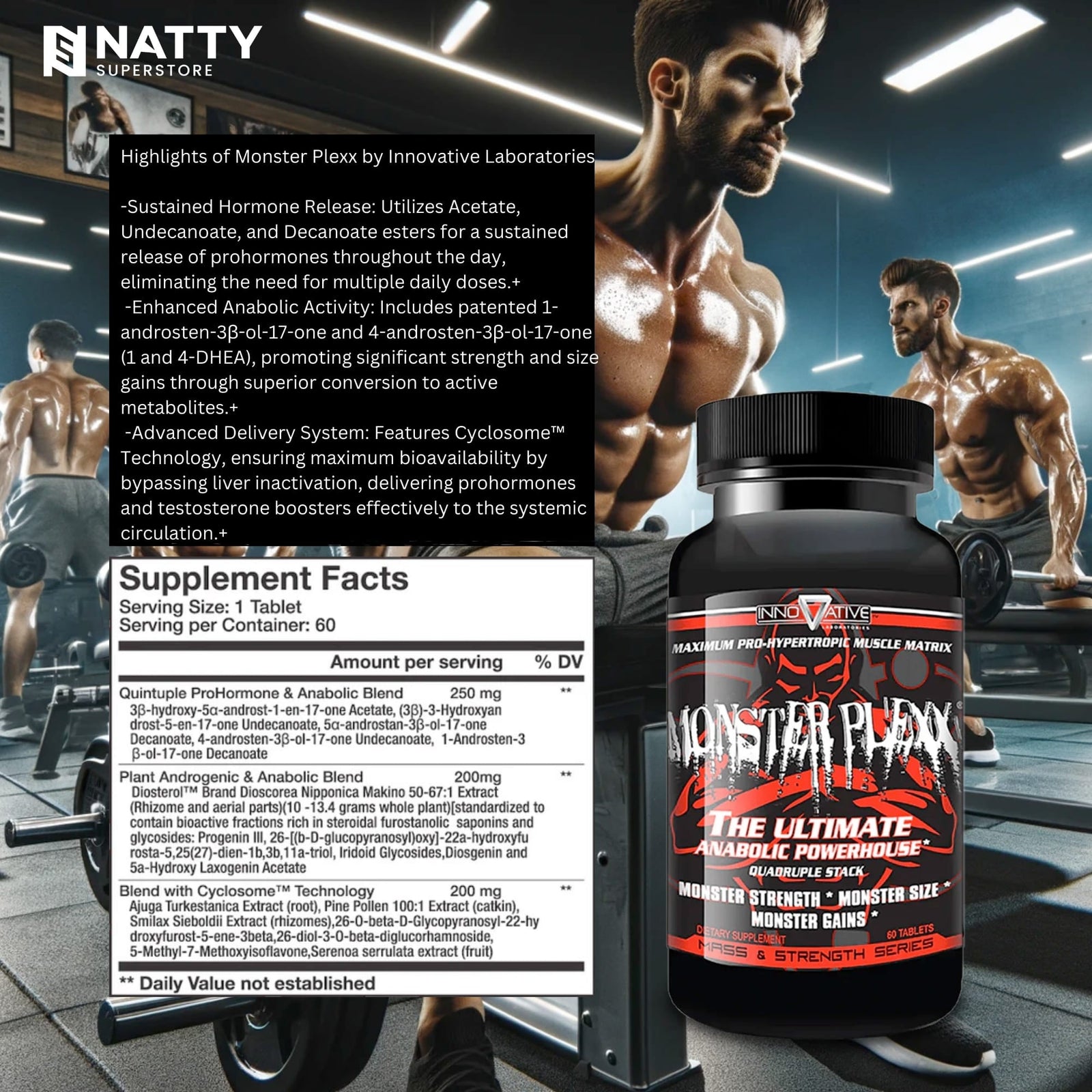 Monster Plexx Stack Monster Plexx by Innovative Laboratories - Natty Superstore
