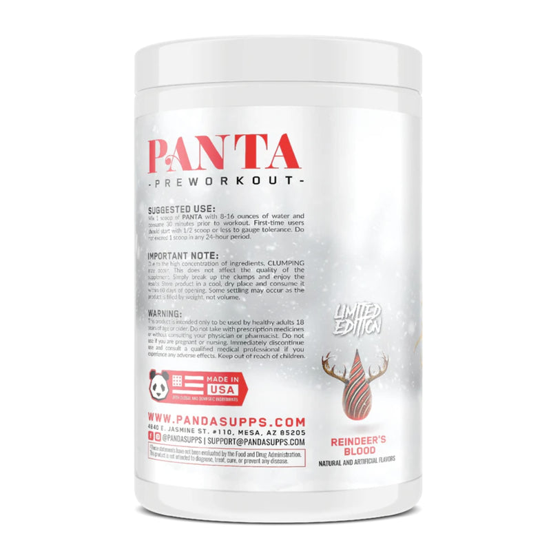 Panta Pre - Workout by Panda Supps - Natty Superstore