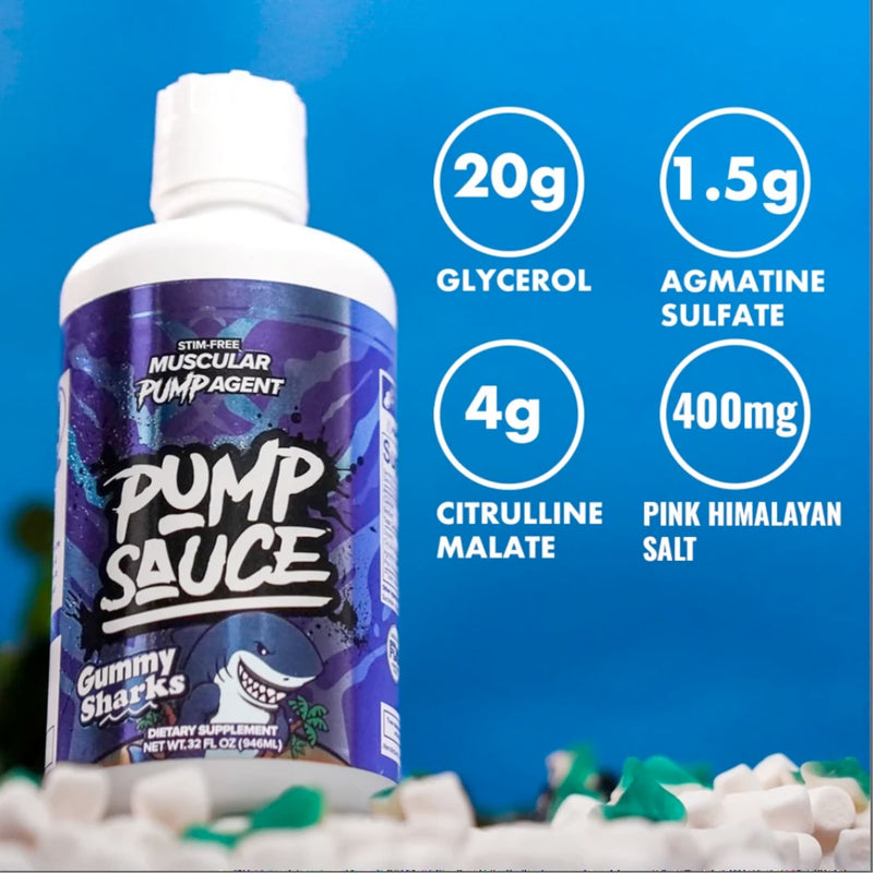 Pump Sauce Stim - Free Pre - Workout - Natty Superstore