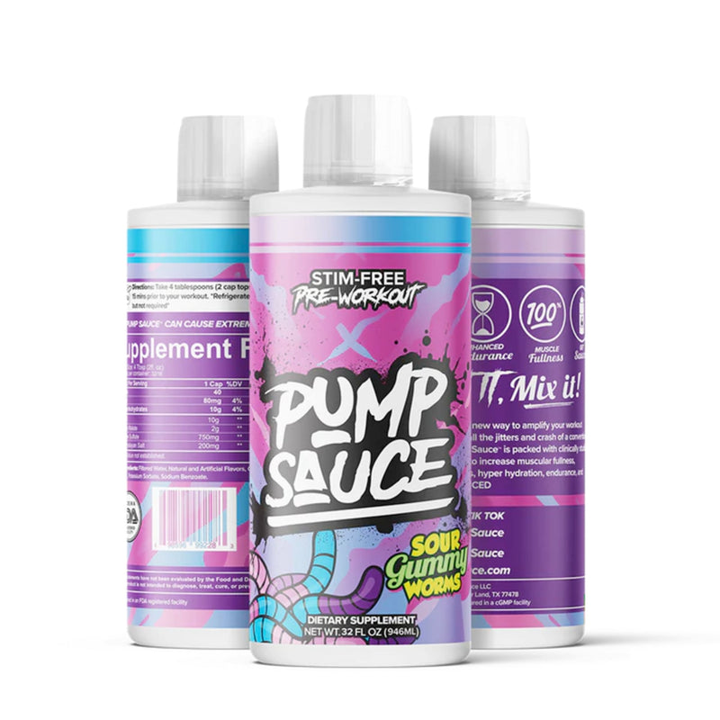 Pump Sauce Stim - Free Pre - Workout - Natty Superstore