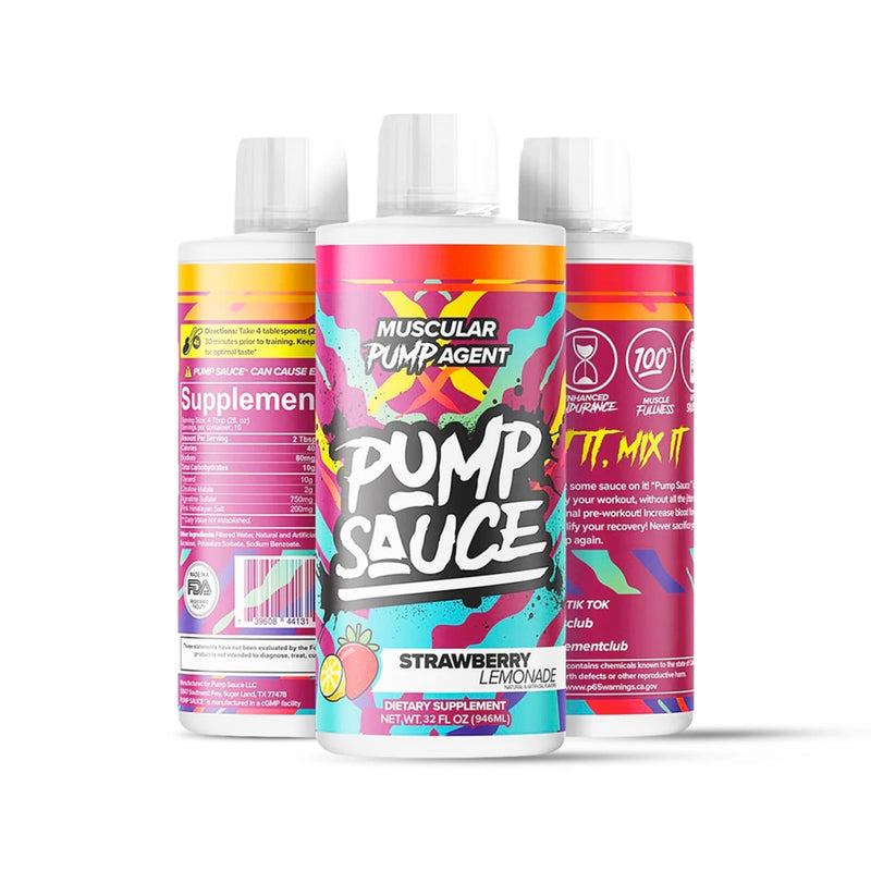 Pump Sauce Stim - Free Pre - Workout - Natty Superstore