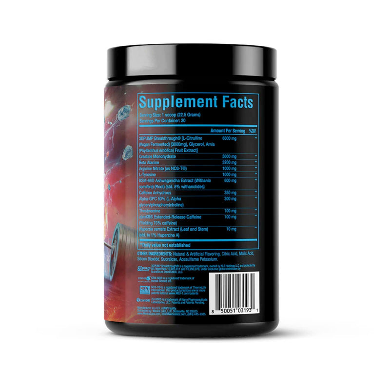 Red, White, and Boom - Pre - Workout - Natty Superstore