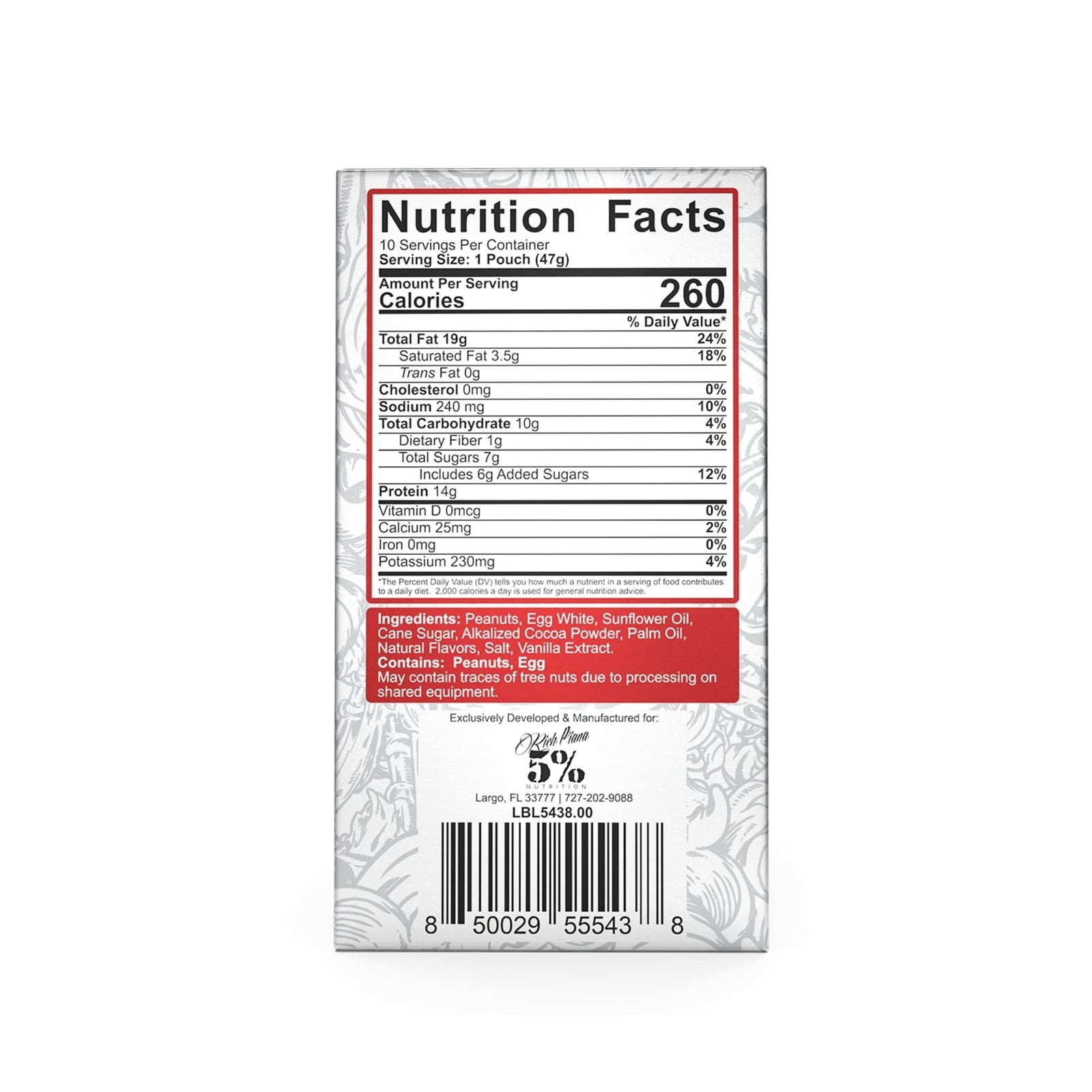 Protein Box Contents Snack Time Protein Box (10 Pouches) - Natty Superstore