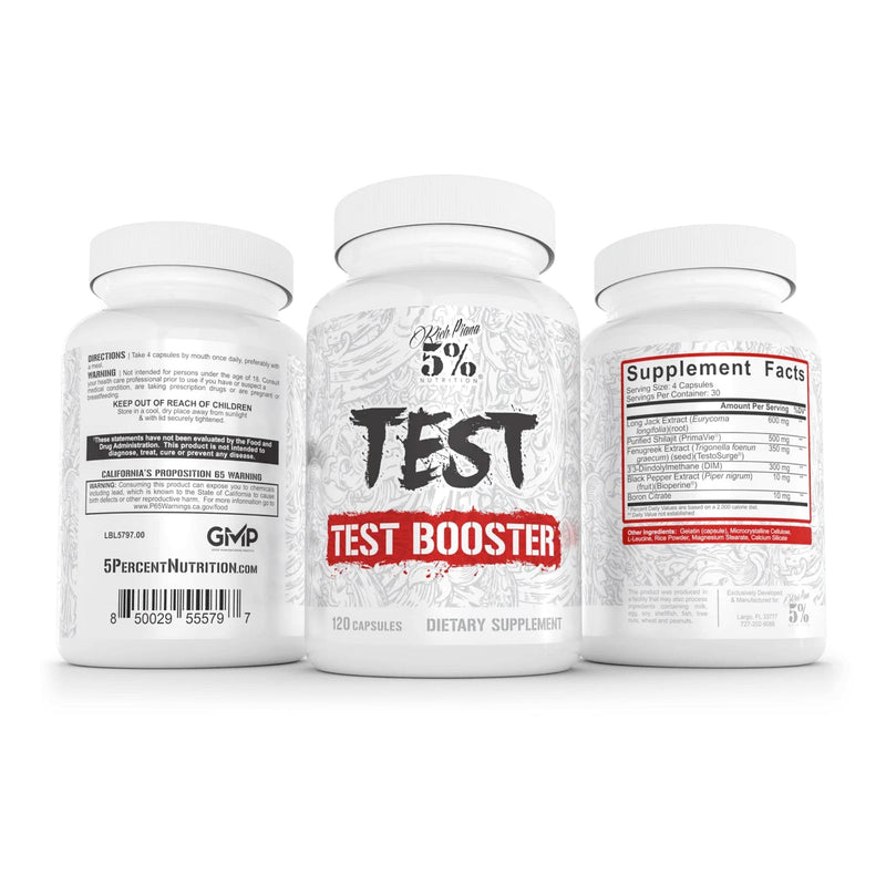 Test - Test Booster by 5% Nutrition - Natty Superstore