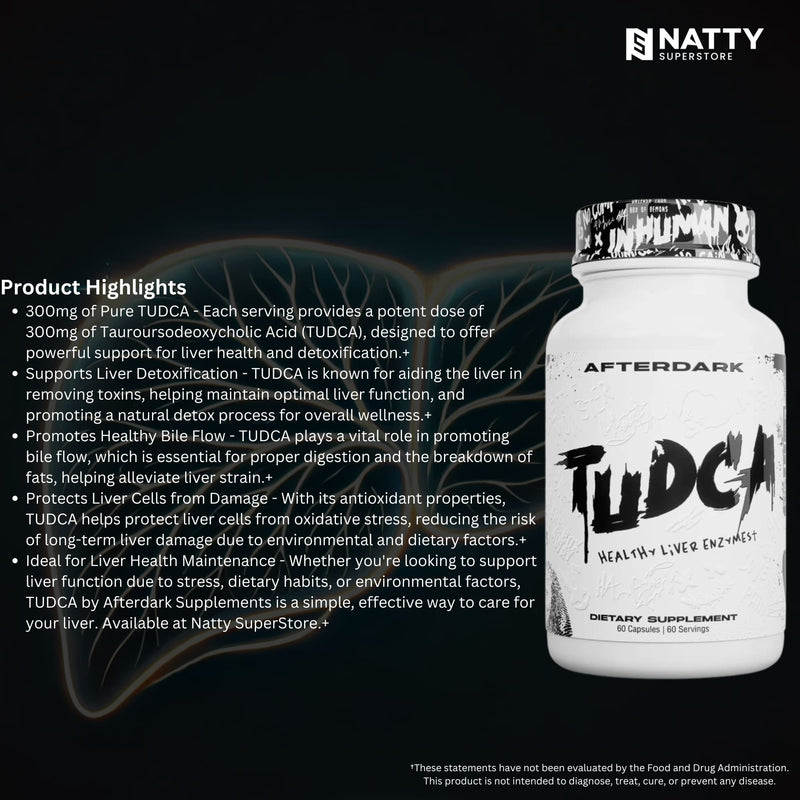 TUDCA by Afterdark Supplements - Natty Superstore