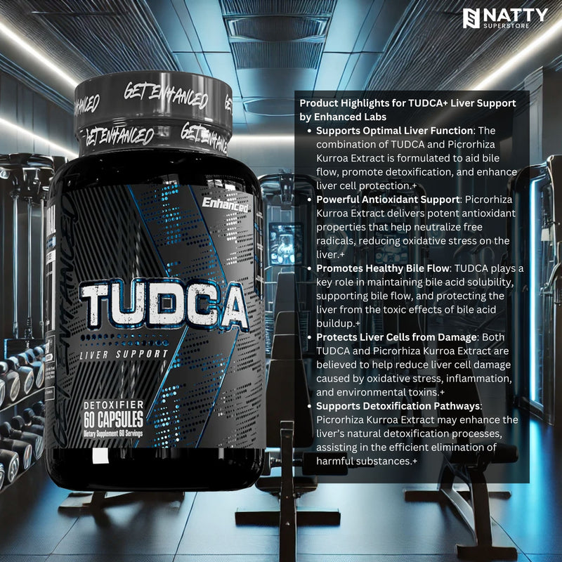 TUDCA+ Liver Support by Enhanced Labs - Natty Superstore