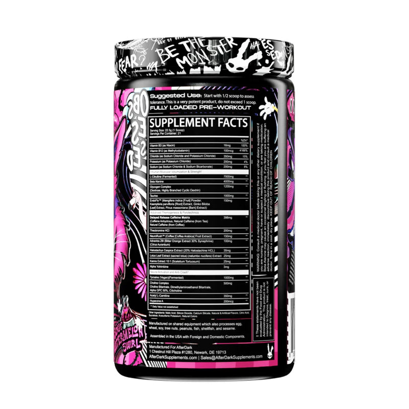 Void Pre Workout by After Dark Supplements - Natty Superstore