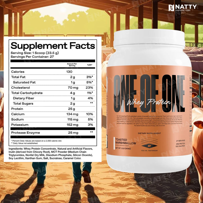 Whey Protein by One of One - Natty Superstore