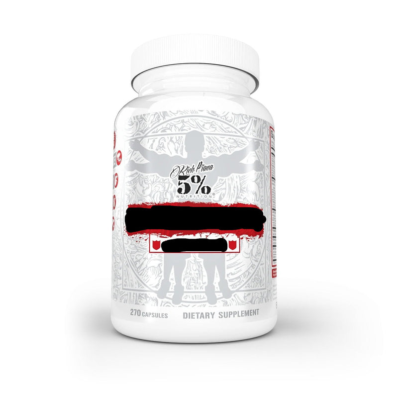 5% Nutrition supplement bottle 270