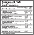 tonificare b19 supp facts