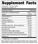 BAMK BLACK Supp Facts