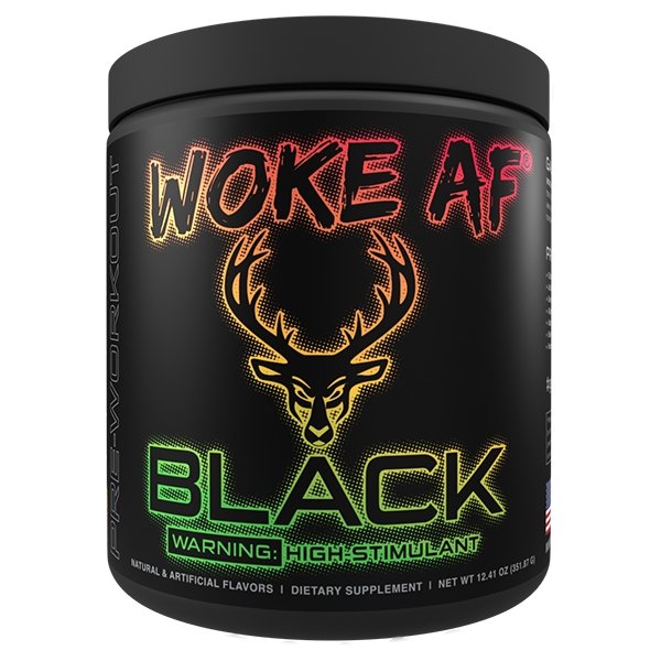 BLACK WOKE AF High Stimulant Pre-Workout - Island Fusion