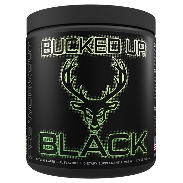BUCKED UP BLACK Pre-Workout Green