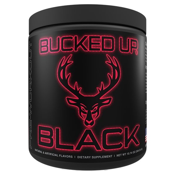 BUCKED UP BLACK Pre-Workout Red
