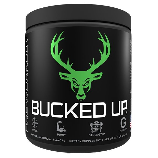 BUCKED UP® Pre-Workout - Green Apple