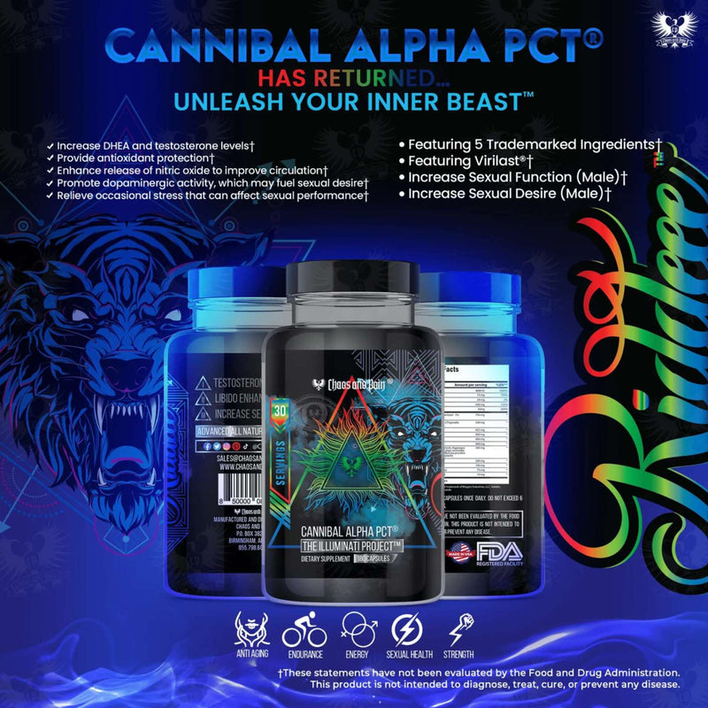 CANNIBAL ALPHA PCT Testosterone Booster
