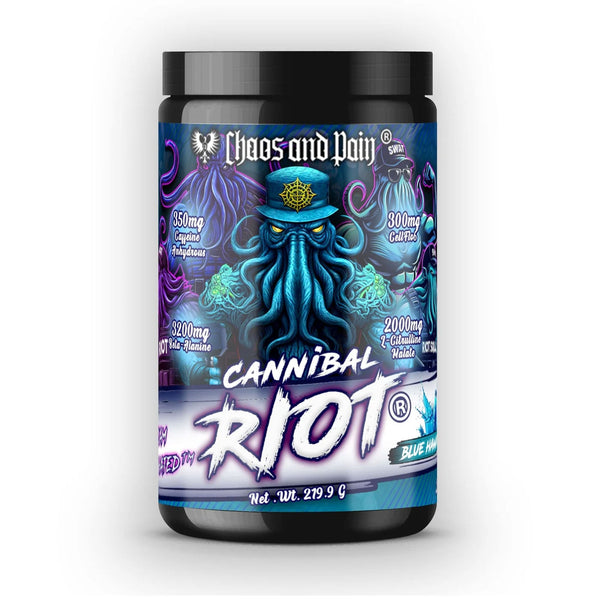 Cannibal RIOT OG Pre-Workout by Chaos and Pain - Natty Superstore