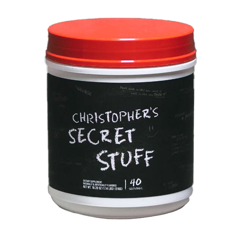 Christopher's Secret Stuff Pre-Workout - Natty Superstore