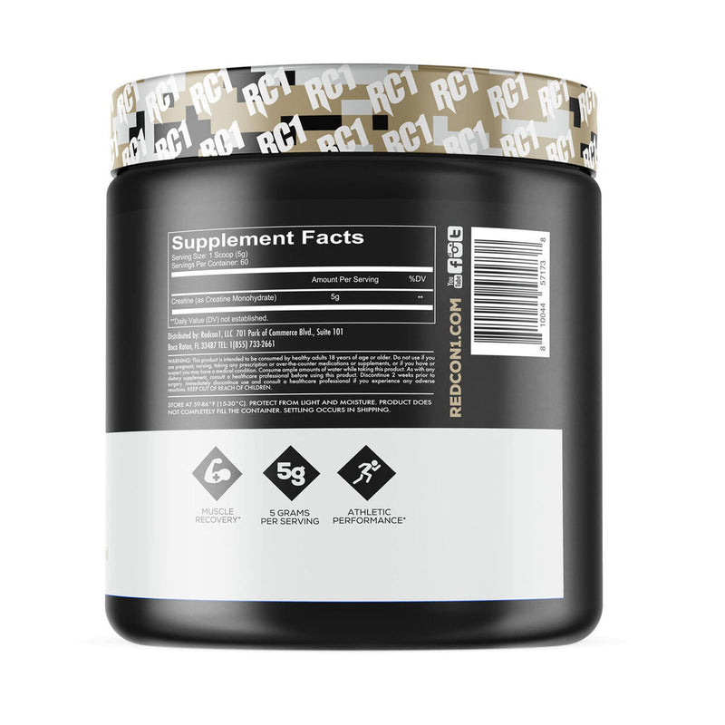 Creatine Monohydrate by RedCon1 - Natty Superstore