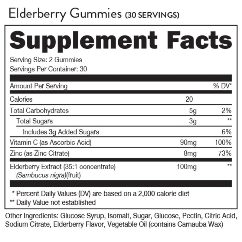 Elderberry Gummies - Natty Superstore