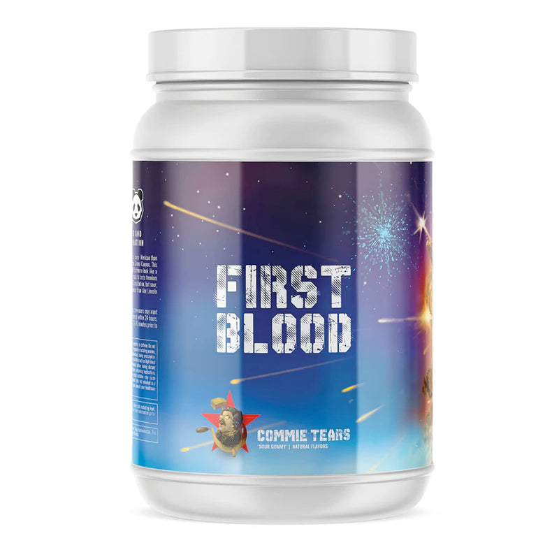 First Blood Pre-Workout by PANDA Supps & Merica Labz - Natty Superstore
