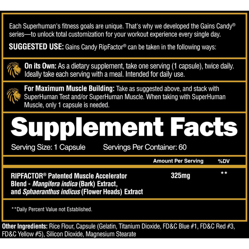 GAINS CANDY RIPFACTOR - Natty Superstore