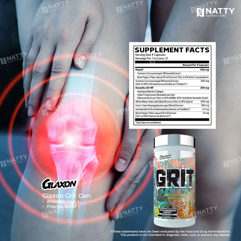 Glaxon Grit - Natural Pain Support - Natty Superstore