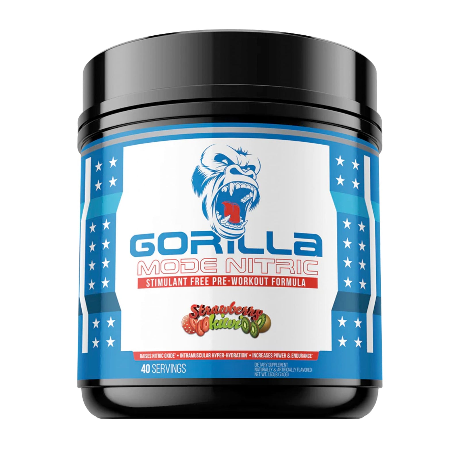 Gorilla Mode Nitric StimFree PreWorkout Natty Superstore