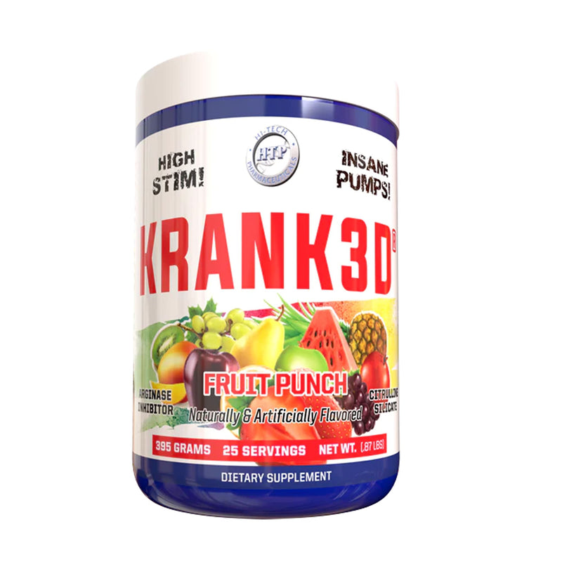 Krank3d Pre-Workout by Hi-Tech Pharmaceuticals - Natty Superstore